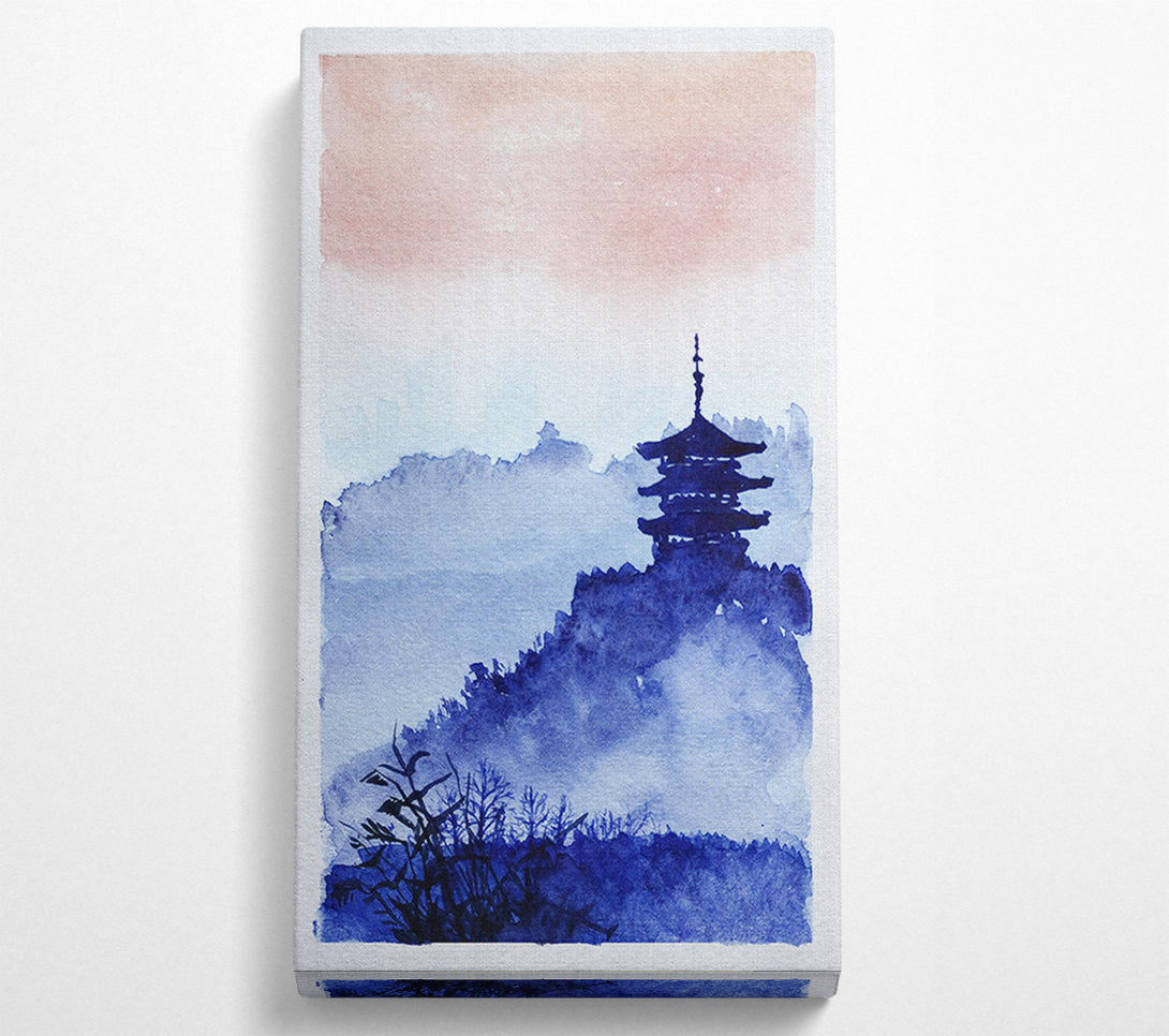  A Canvas Print of Japanese Winter Canvas Wall Art