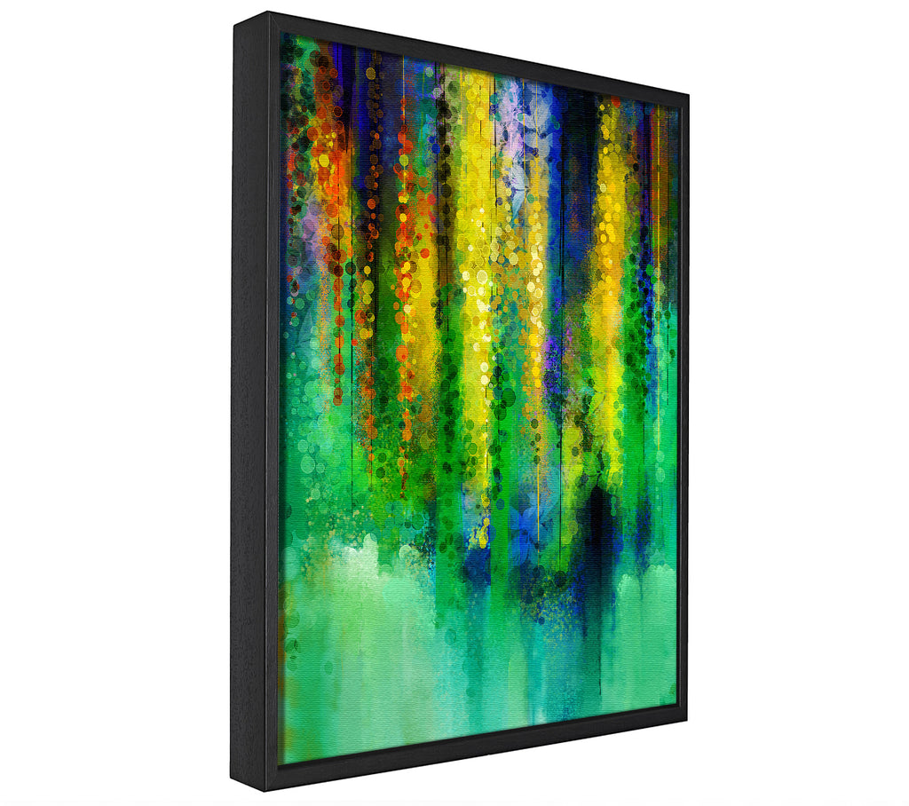 A picture of a Abstract Willow Tree framed canvas print sold by Wallart-Direct.co.uk