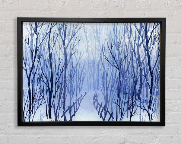 Winterspaziergang Funkeln