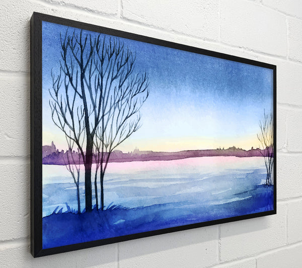 Winter lake