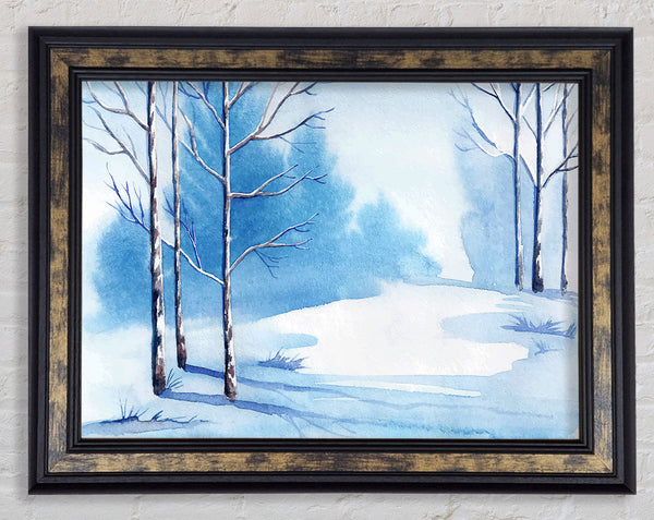 Magical Winter Framed Print