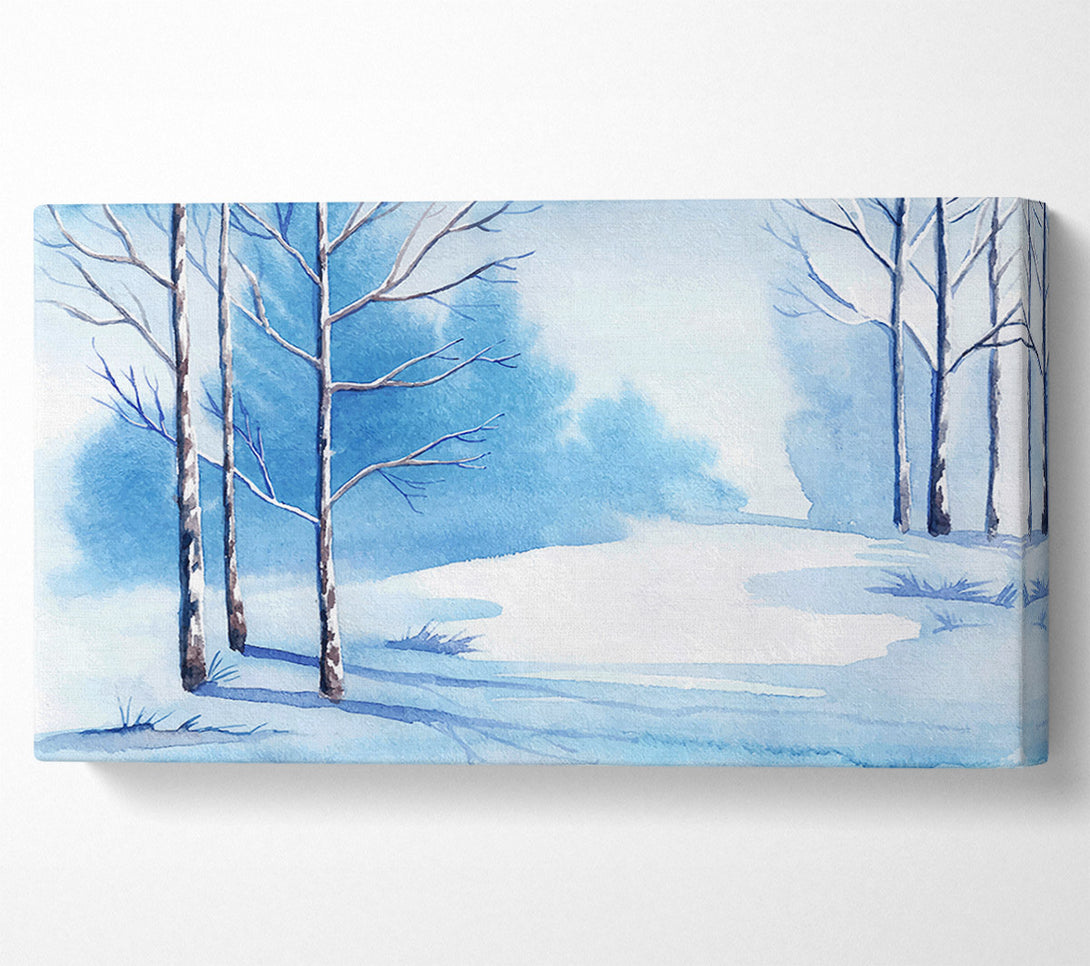  A Canvas Print of Magical Winter Canvas Wall Art