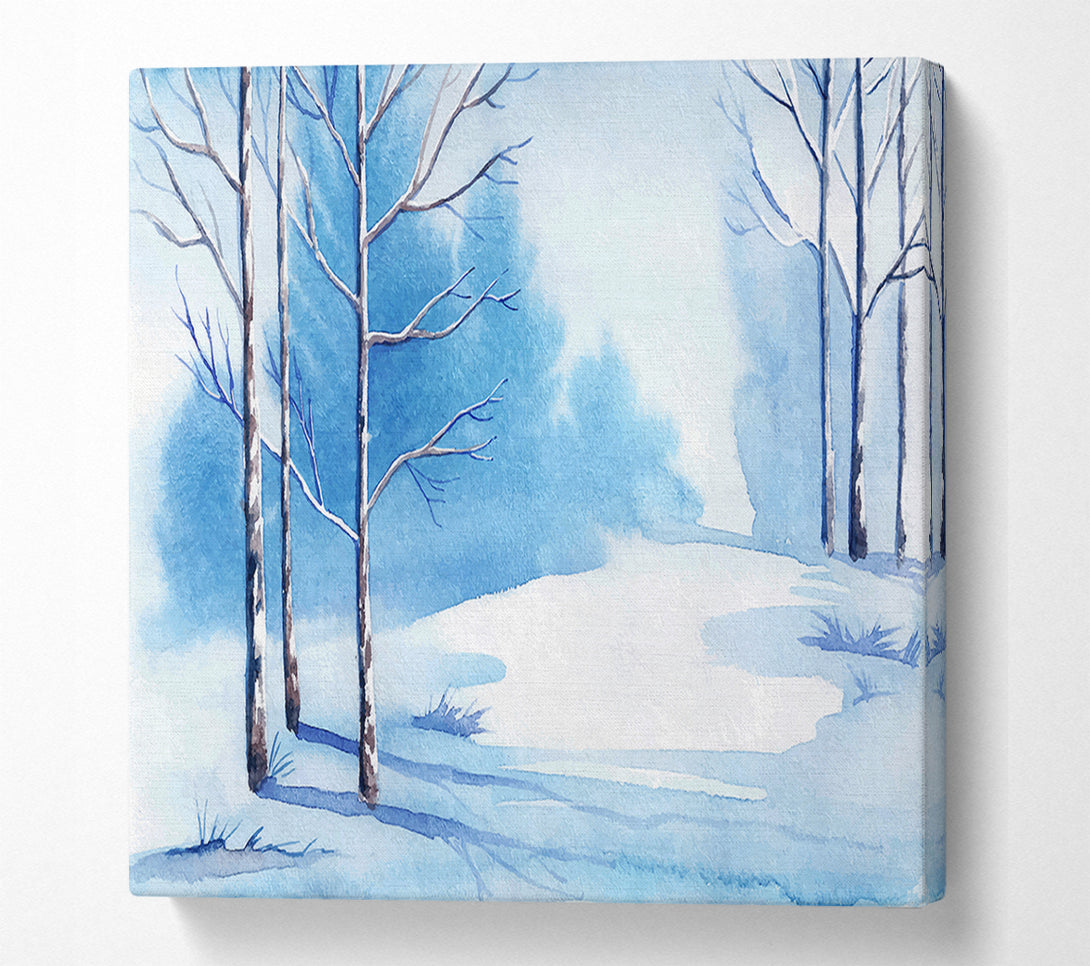  A Canvas Print of Magical Winter Canvas Wall Art