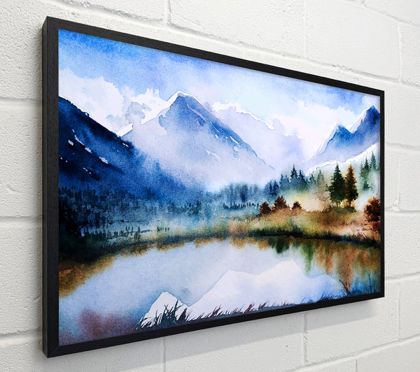 Mountain Winter Lake