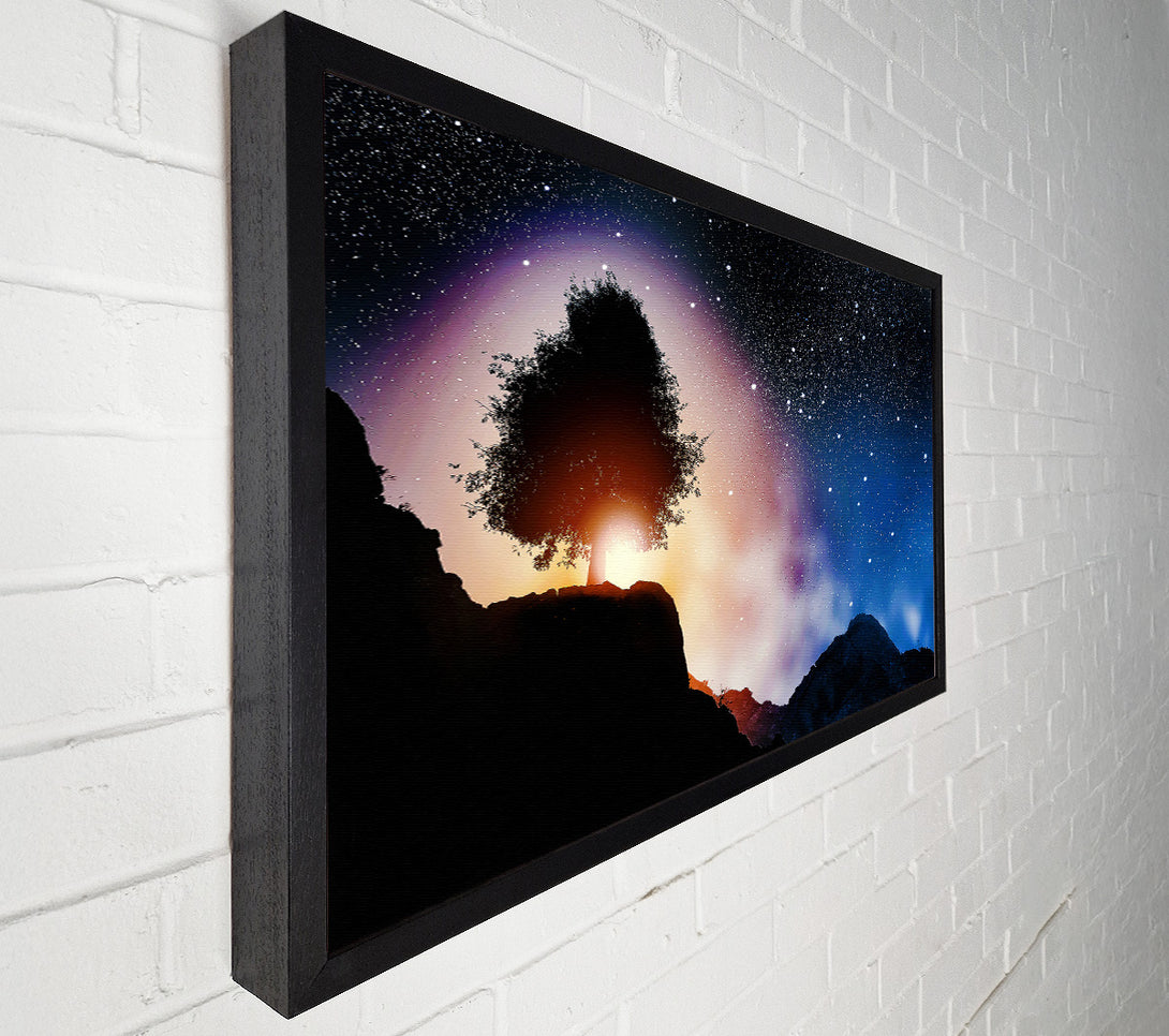  A Canvas Print of As The Sun Goes Down 3 Canvas Wall Art
