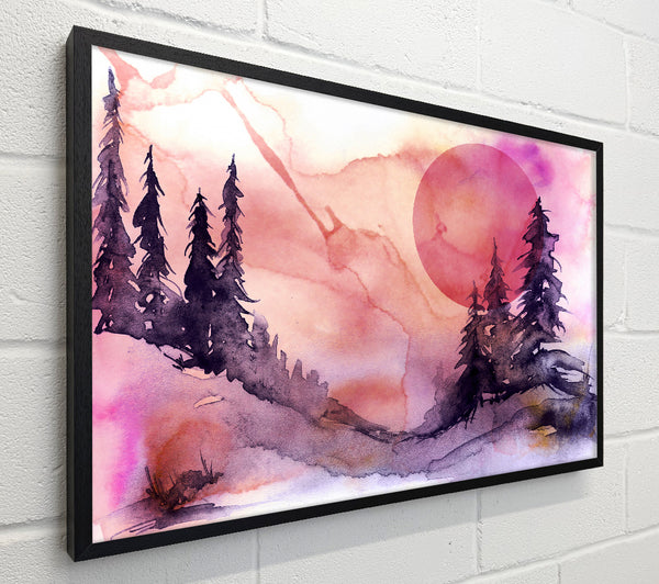 Pink Winter Sun