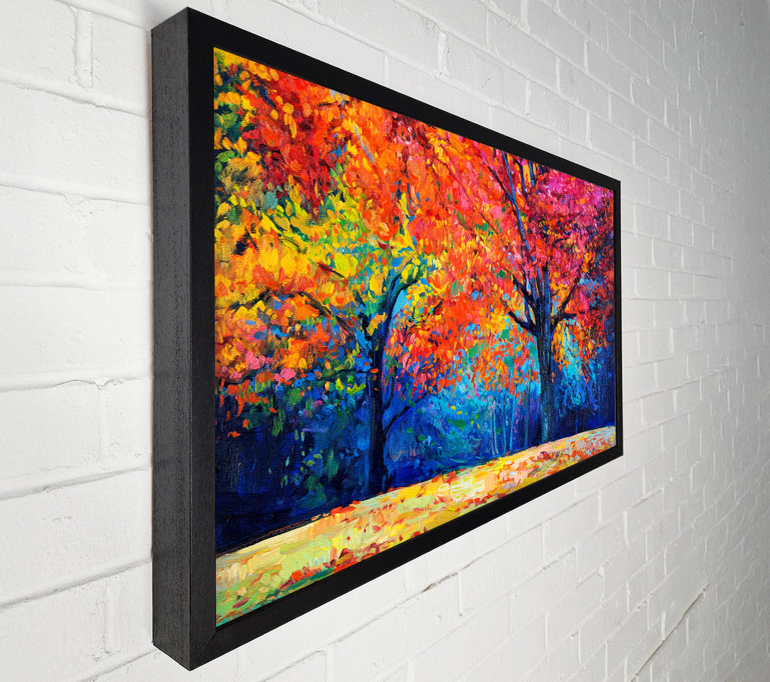  A Canvas Print of Magical Autumn Forest Canvas Print