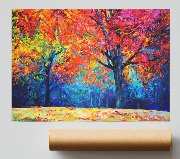 Magical Autumn Forest Print