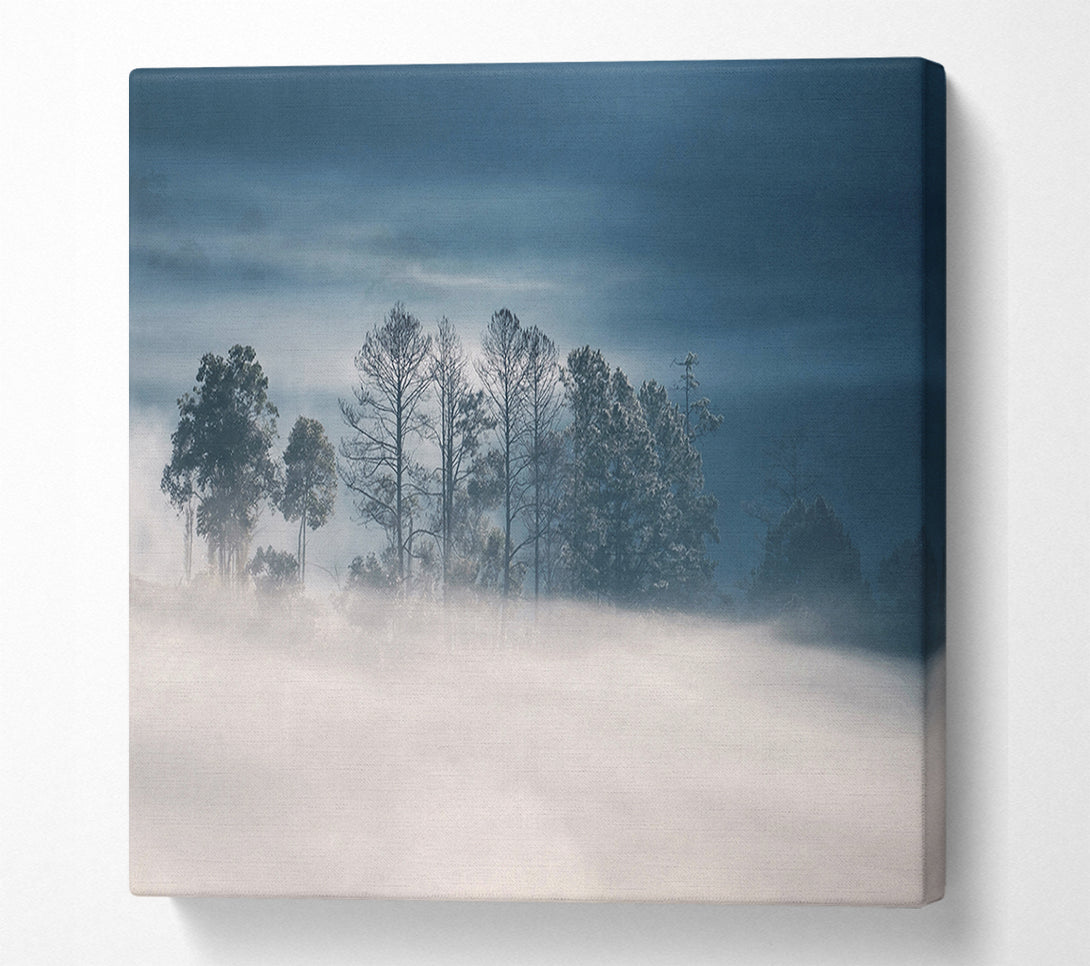  A Canvas Print of Morning Mist Canvas Wall Art