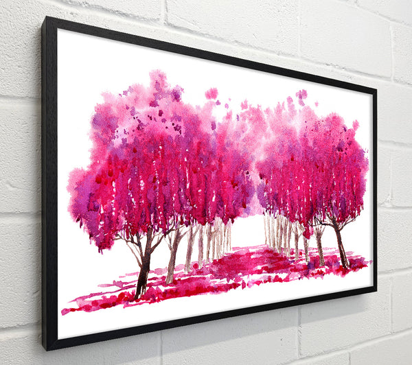 Pink Tree Walk
