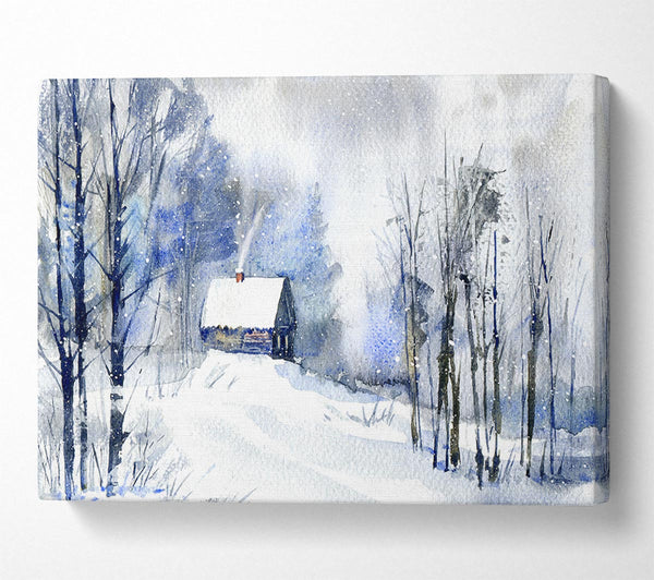  A Canvas Print of Winter Wonderland Canvas Print