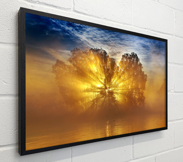 Golden Sunburst Tree