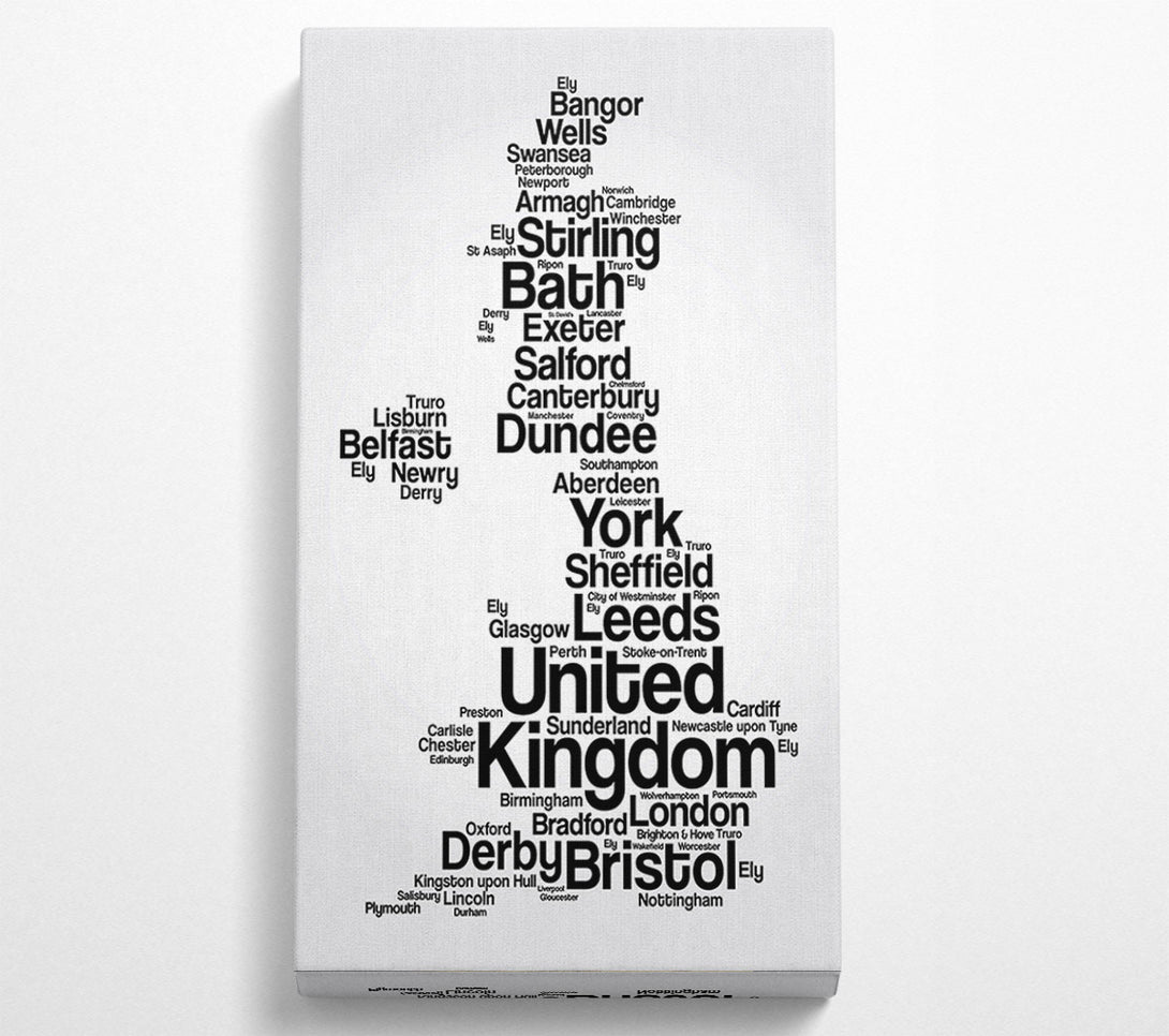 A Canvas Print of Towns In The UK Canvas Wall Art