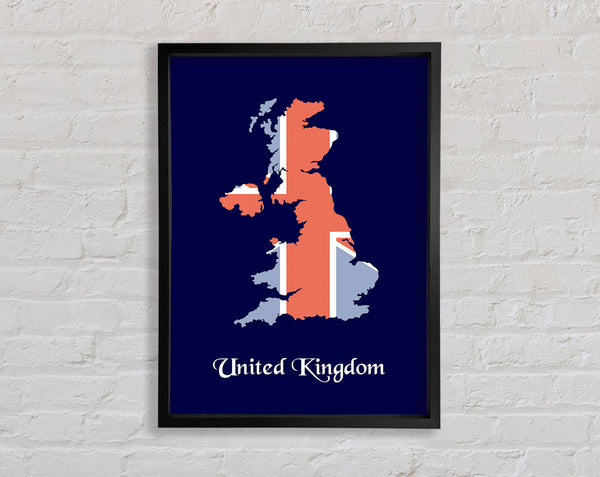 United Kingdom Flag 1 Framed Print