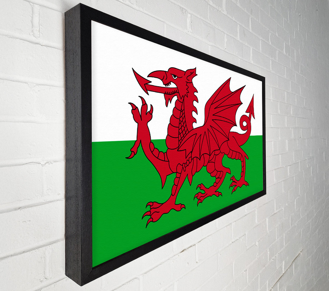  A Canvas Print of Welsh Dragon 1 Canvas Print