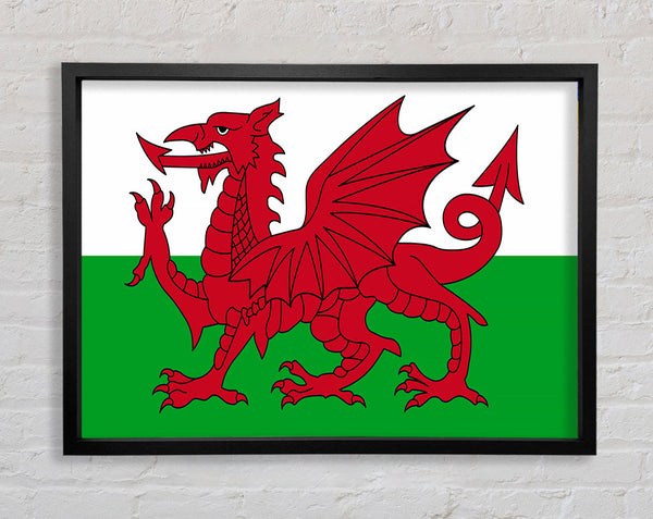 Welsh Dragon 1 Framed Print