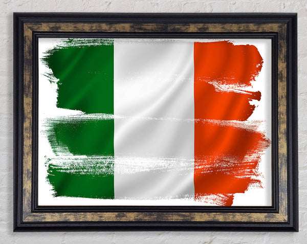 Irish Flag 1 Framed Print