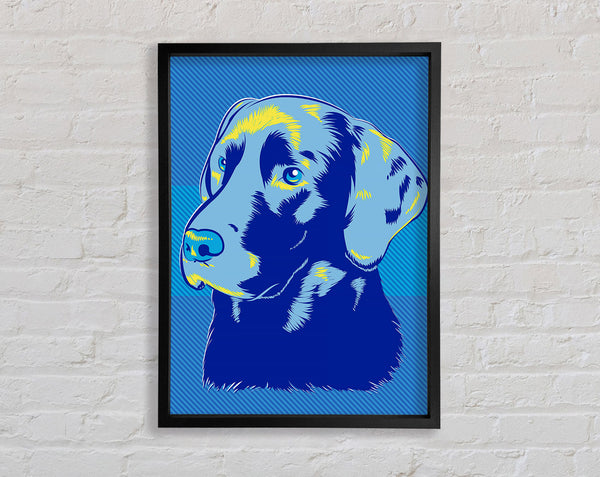 Pop-Art-Labrador-Hund