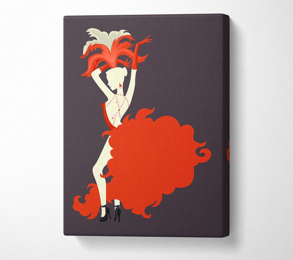  A Canvas Print of Show Girl Canvas Art