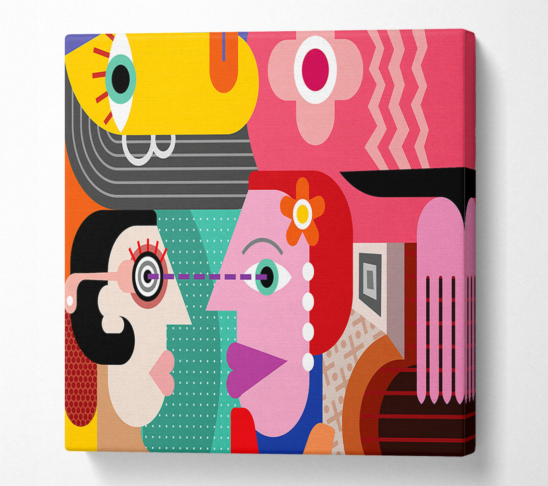  A Canvas Print of Look Into My Eyes Canvas Art