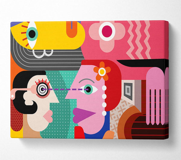  A Canvas Print of Look Into My Eyes Canvas Art