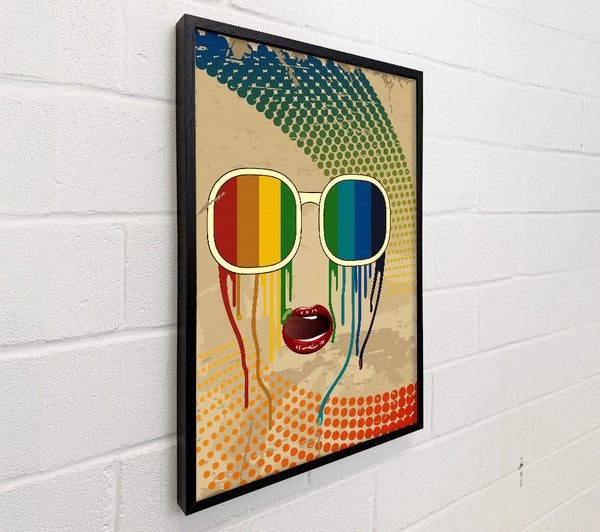 Rainbow Retro Shades