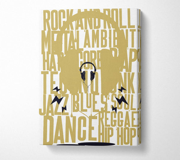  A Canvas Print of All Music Aloud Canvas Print