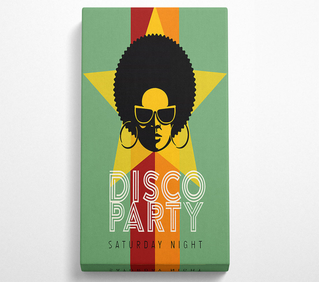  A Canvas Print of Disco Party Canvas Art