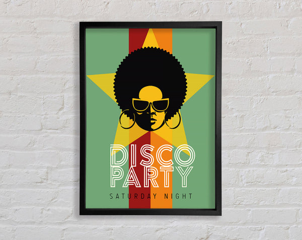 Disco Party Framed Print