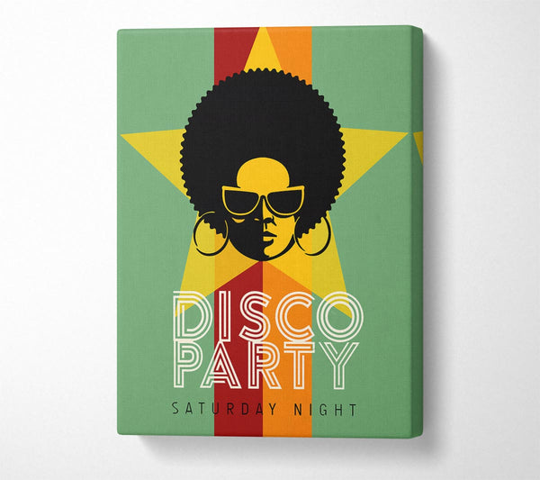 A Canvas Print of Disco Party Canvas Art