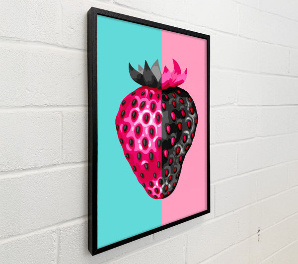 Pop Art Strawberry