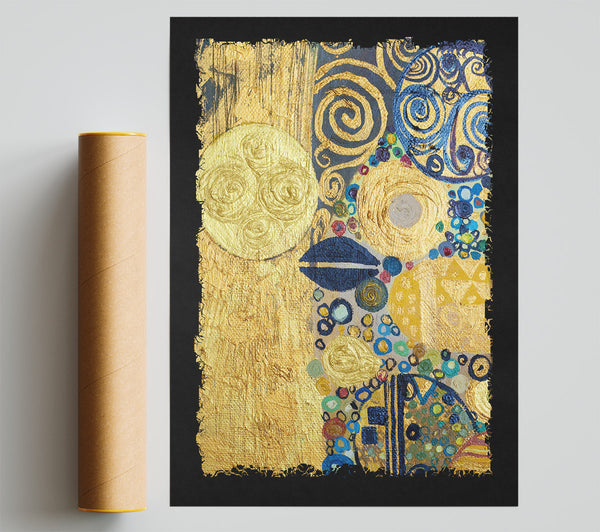 Golden Klimt 2 Print