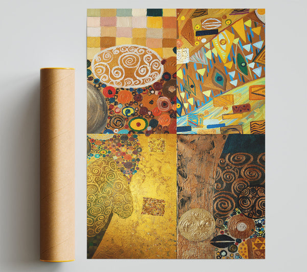 Klimt Golden Rules Giclee Print