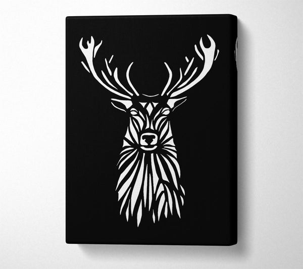  A Canvas Print of Stag Beauty Canvas Wall Art