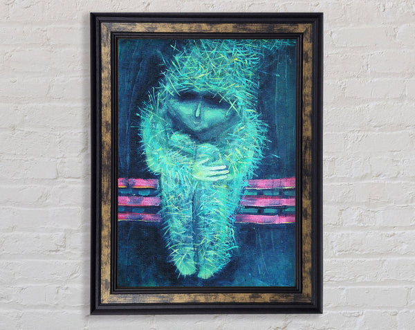 Ice Child Framed Print
