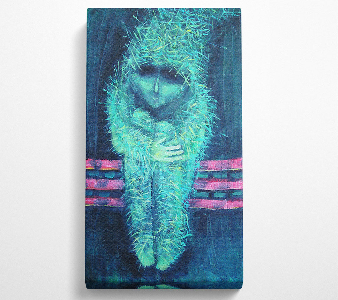  A Canvas Print of Ice Child Canvas Print