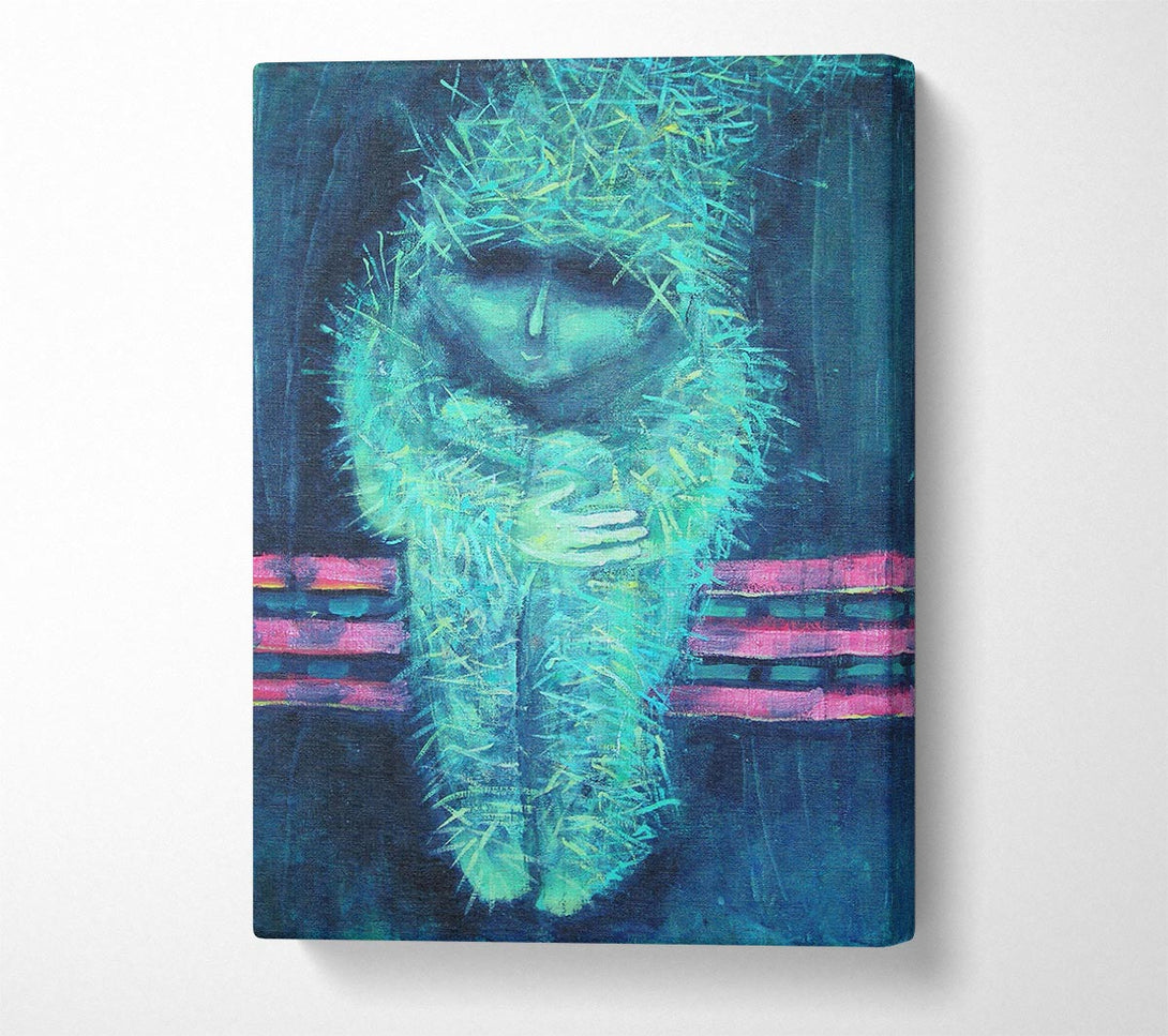  A Canvas Print of Ice Child Canvas Print