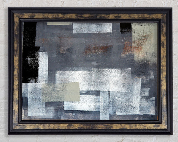 Greys Framed Print