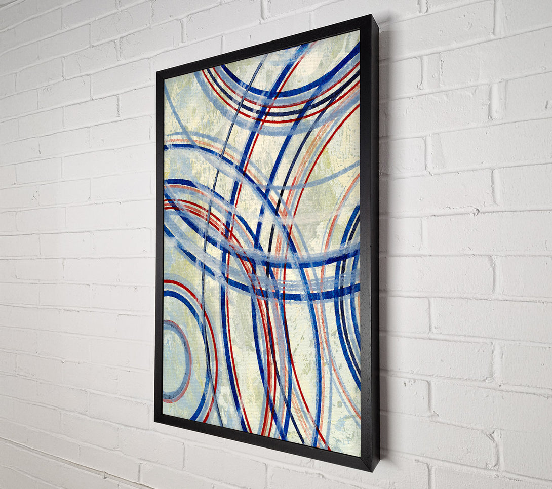  A Canvas Print of Circles Within Circles 1 Canvas Art