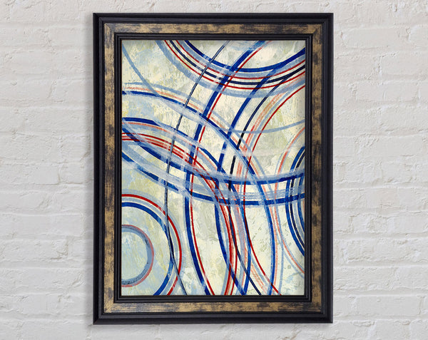 Circles Within Circles 1 Framed Print