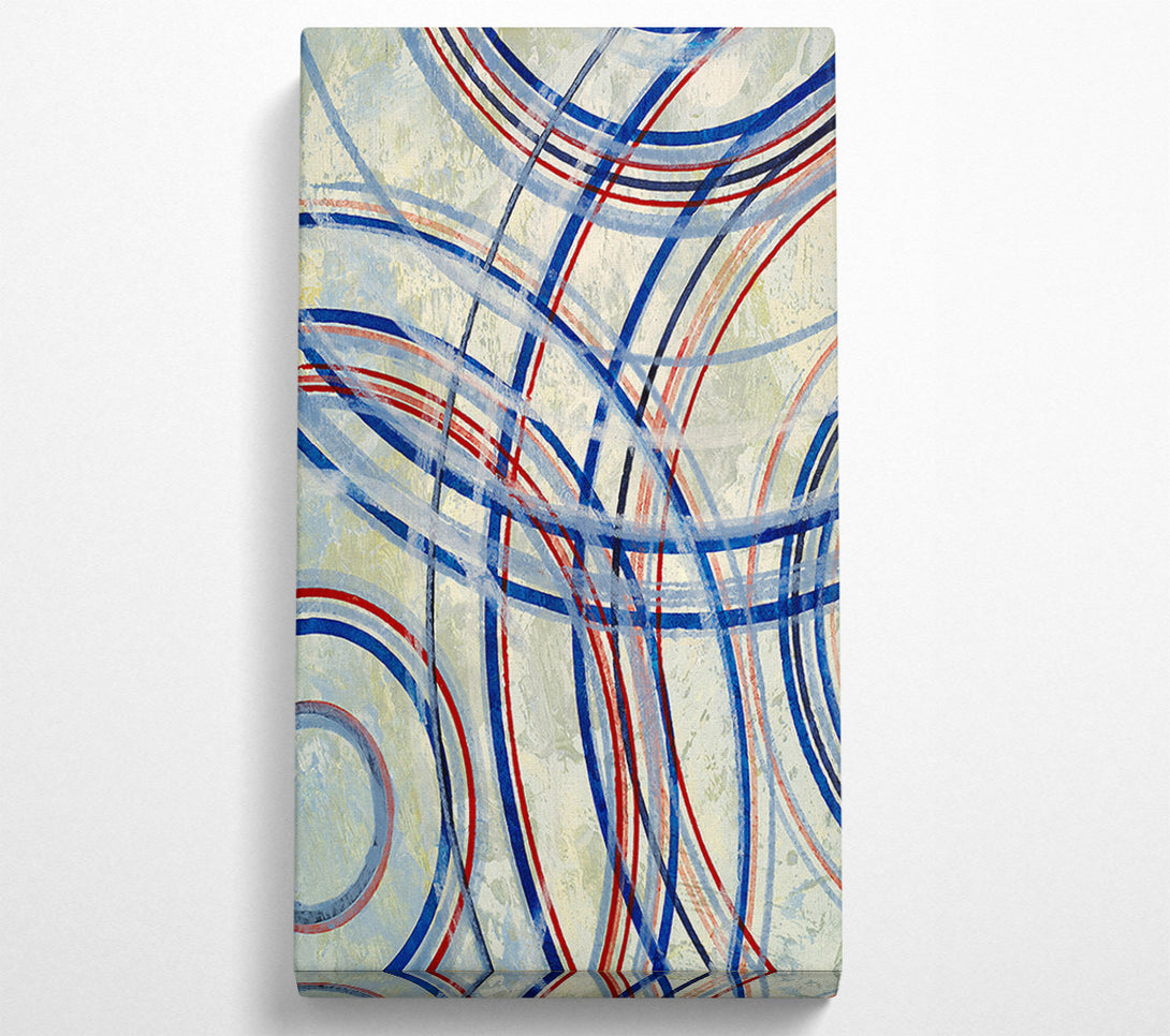  A Canvas Print of Circles Within Circles 1 Canvas Art