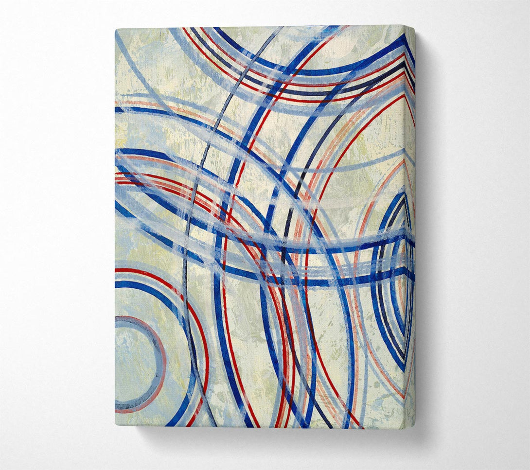  A Canvas Print of Circles Within Circles 1 Canvas Art