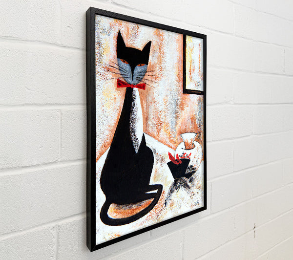 Black Cat Bow Tie