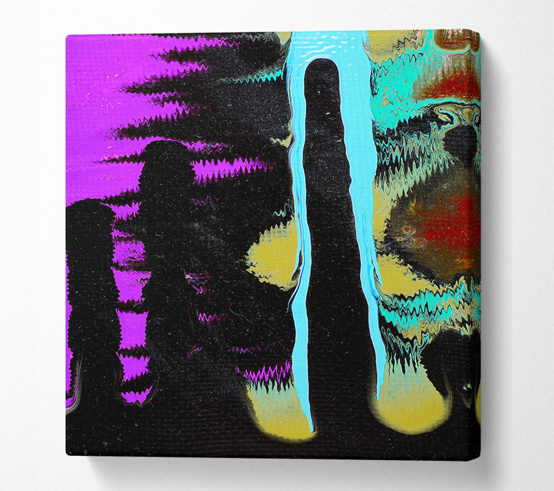  A Canvas Print of Sound waves 2 Canvas Art