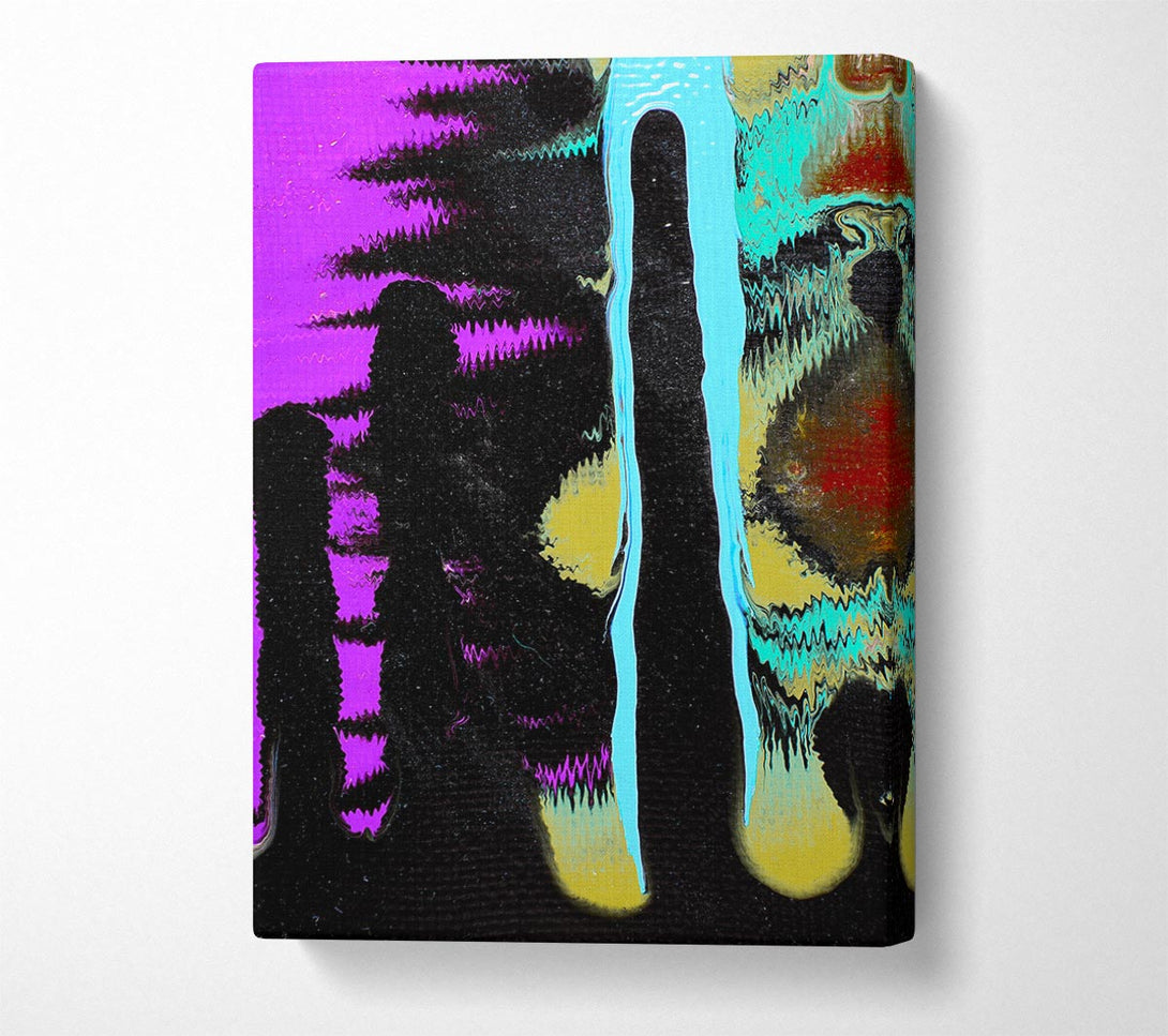  A Canvas Print of Sound waves 2 Canvas Art