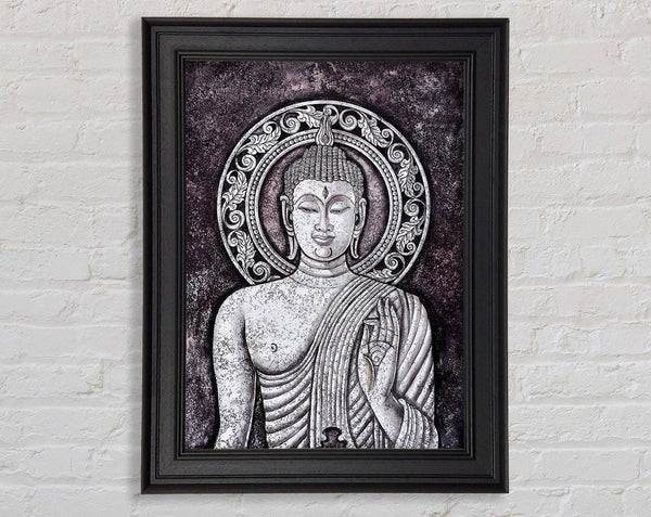 Buddha Black Framed Print