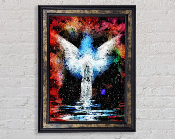 Angel Vision Framed Print