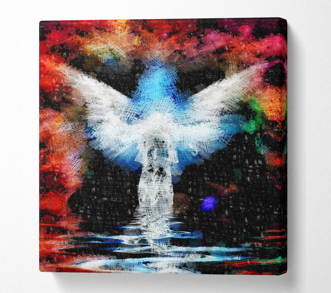  A Canvas Print of Angel Vision Canvas Print
