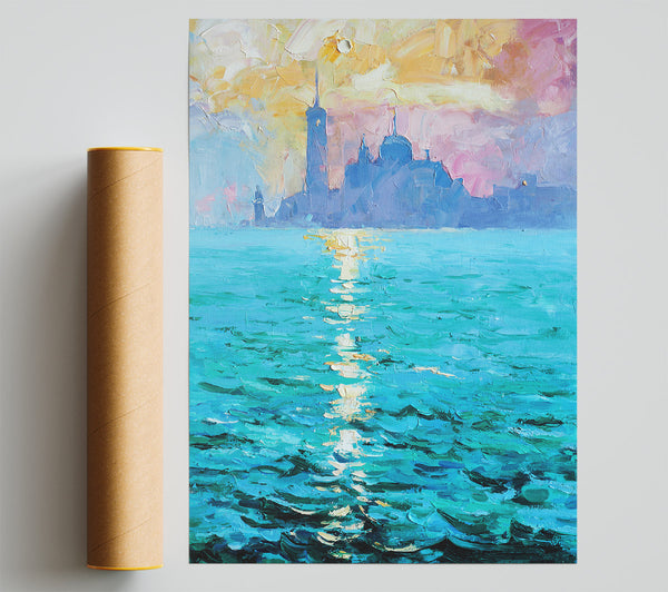 Venice Waters Poster