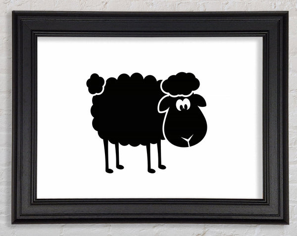Black Sheep Framed Print